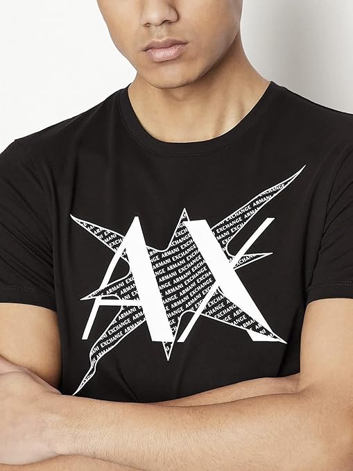 ARMANI EXCHANGE cotton t shirt Aswaqhamamoutlet AswaqHamam