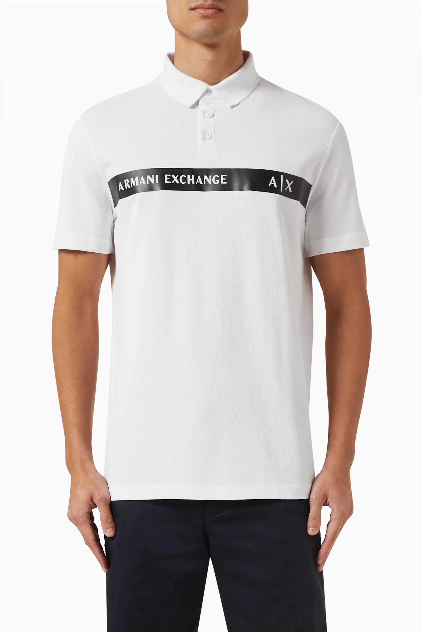 ARMANI EXCHANGE polo  t-shirt