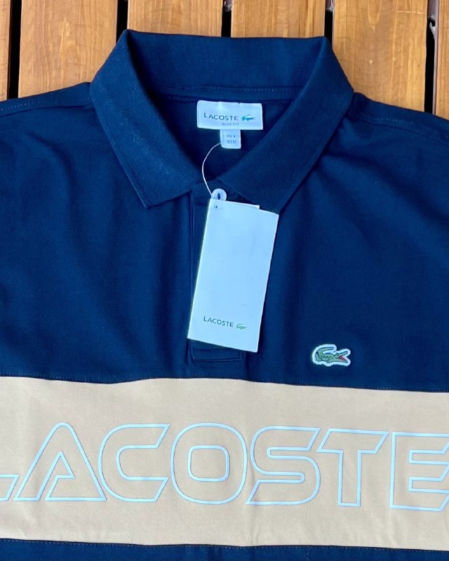 Men's Lacoste Organic Cotton Pique Polo Shirt