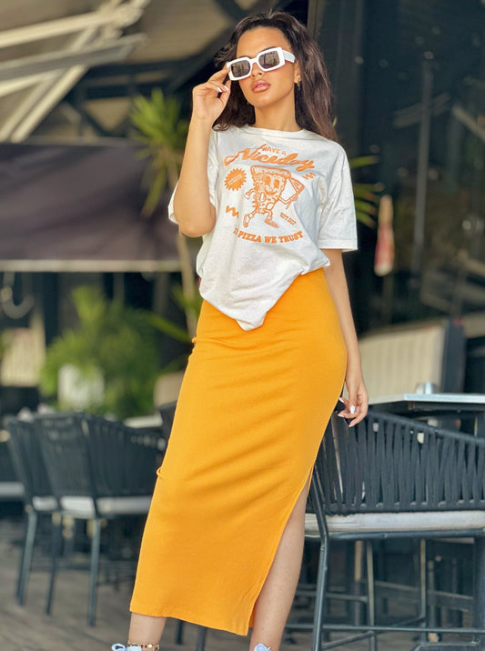 SET T-SHIRT & SKIRT